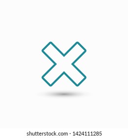 Cross Icon. Cancel icon. Close icon