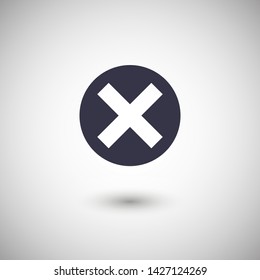 Cross Icon. Cancel icon. Close icon