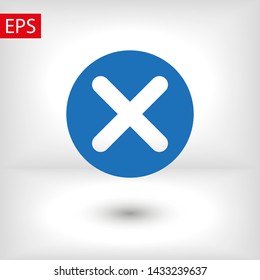 Cross Icon. Cancel icon. Close icon
