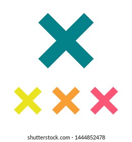 Cross Icon. Cancel icon. Close icon