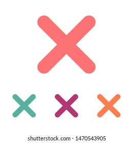 Cross Icon. Cancel icon. Close icon