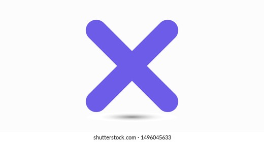Cross Icon. Cancel icon. Close icon