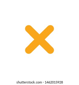 Cross Icon. Cancel icon. Close. vector illustration.
