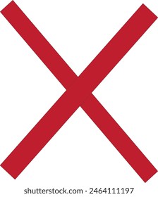 cross icon design eps 10