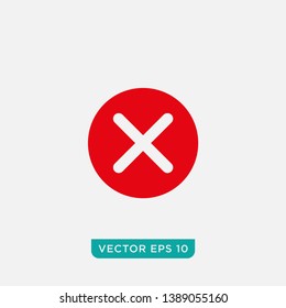 Cross Icon Design, Vector EPS10 