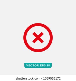 Cross Icon Design, Vector EPS10 