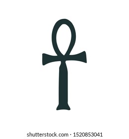 cross icon in flat style isolated. Vector Symbol illustration.