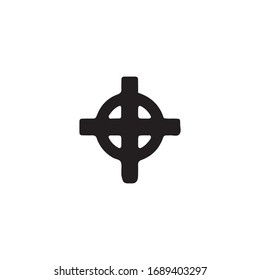 Cross Icon for Graphic Design Projects