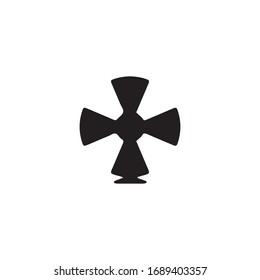 Cross Icon for Graphic Design Projects