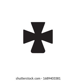 Cross Icon for Graphic Design Projects