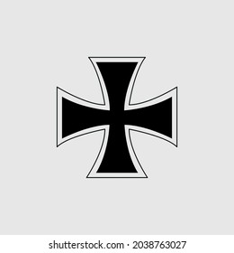 cross icon graphic element Illustration template design