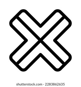 cross icon or logo isolated sign symbol vector illustration - high quality black style vector icons
