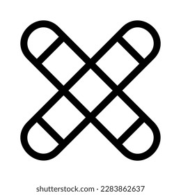cross icon or logo isolated sign symbol vector illustration - high quality black style vector icons

