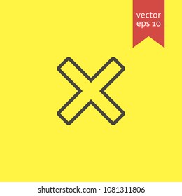 cross. cross icon. sign design. Vector EPS 10