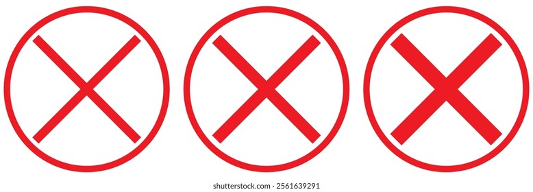 cross icon with simple design