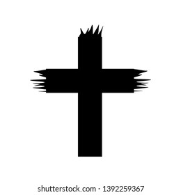 Cross icon symbol illustration concept