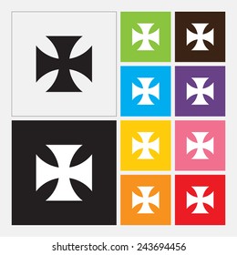 Cross icon - Vector
