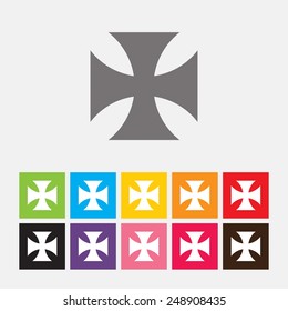 Cross icon - Vector