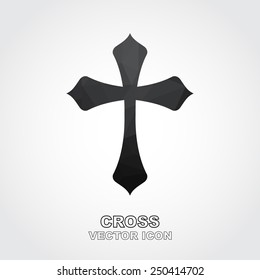 Cross icon - Vector