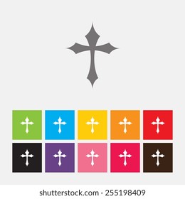 Cross icon - Vector