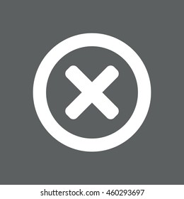 Cross Icon, vector, icon flat