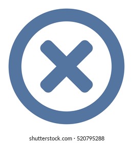 Cross Icon Vector flat design style