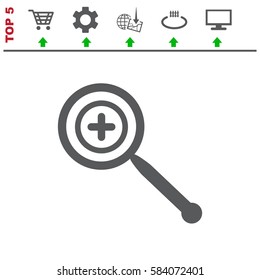 Cross Icon Vector flat design style
