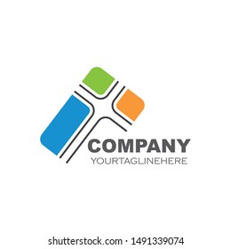 cross icon vector illustration design template
