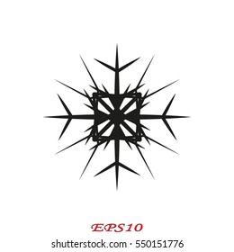 cross icon, vector illustration eps10