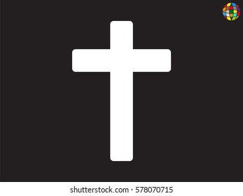 cross icon, vector illustration eps10