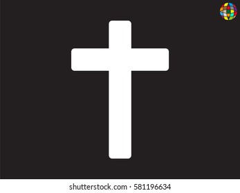cross icon, vector illustration eps10