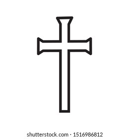 cross  icon vector illustration template