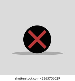 Cross icon vector png image