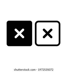 cross icon vector sign symbol