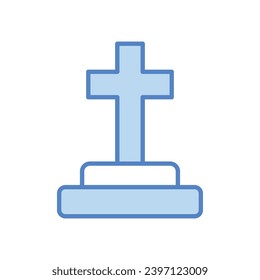 Vektorgrafik-Vektorgrafik-Vektorgrafik-Vektorgrafik über Kreuzsymbol