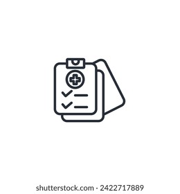 cross icon. vector.Editable stroke.linear style sign for use web design,logo.Symbol illustration.