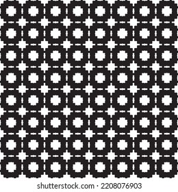 cross inside square seamless vector pattern
