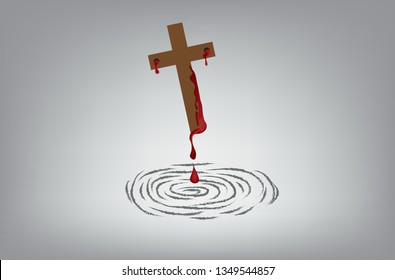 The Cross of Jesus Christ is so beautiful, Vector.