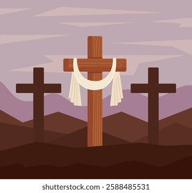 Cross of Jesus Christ Landscape