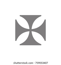 cross of the Knights Templar icon. Web element. Premium quality graphic design. Signs symbols collection, simple icon for websites, web design, mobile app, info graphics on white background