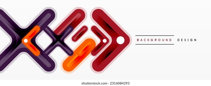 Cross line background minimal geometric template. Design for wallpaper, banner, background, landing page, wall art, invitation, prints, posters