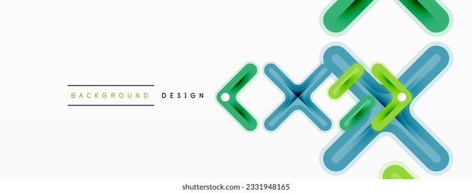 Cross line background minimal geometric template. Design for wallpaper, banner, background, landing page, wall art, invitation, prints, posters