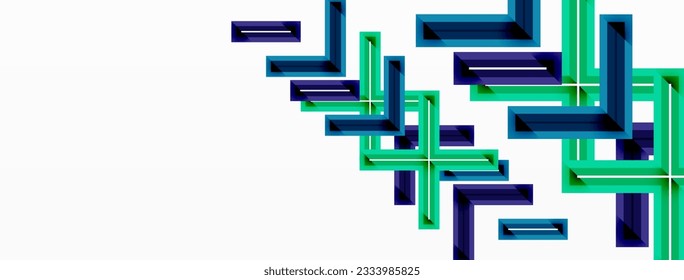 Cross line background minimal geometric template. Design for wallpaper, banner, background, landing page, wall art, invitation, prints, posters
