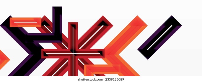 Cross line background minimal geometric template. Design for wallpaper, banner, background, landing page, wall art, invitation, prints, posters