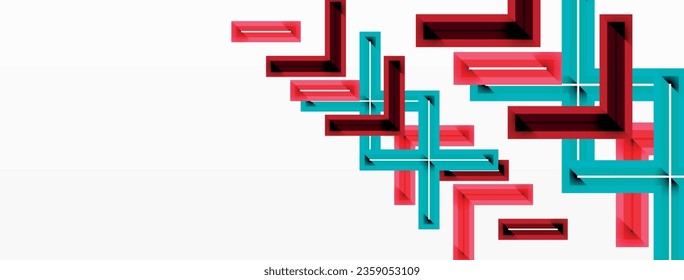 Cross line background minimal geometric template. Design for wallpaper, banner, background, landing page, wall art, invitation, prints, posters