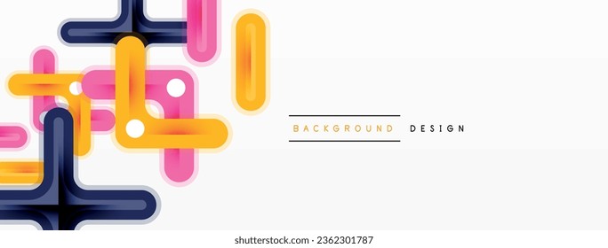Cross line background minimal geometric template. Design for wallpaper, banner, background, landing page, wall art, invitation, prints, posters