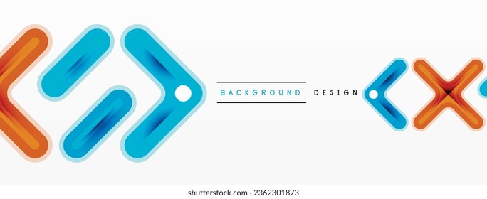 Cross line background minimal geometric template. Design for wallpaper, banner, background, landing page, wall art, invitation, prints, posters