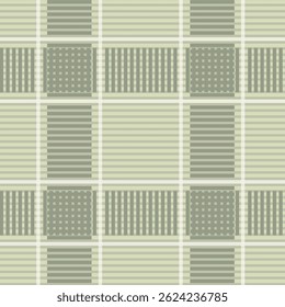 Cross line plaid pattern, vector design
