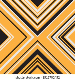 Líneas cruzadas en cuadrado Motif Vector plantilla Diseño geométrico con triángulos y rayas patrón, Lozenge Motifs étnicos populares, Red de ornamentos tribales, Entramado, Grill, Diseño reincidente simple
