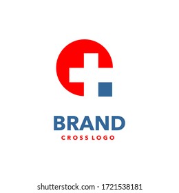 Cross Logo Brand Simple Symbol